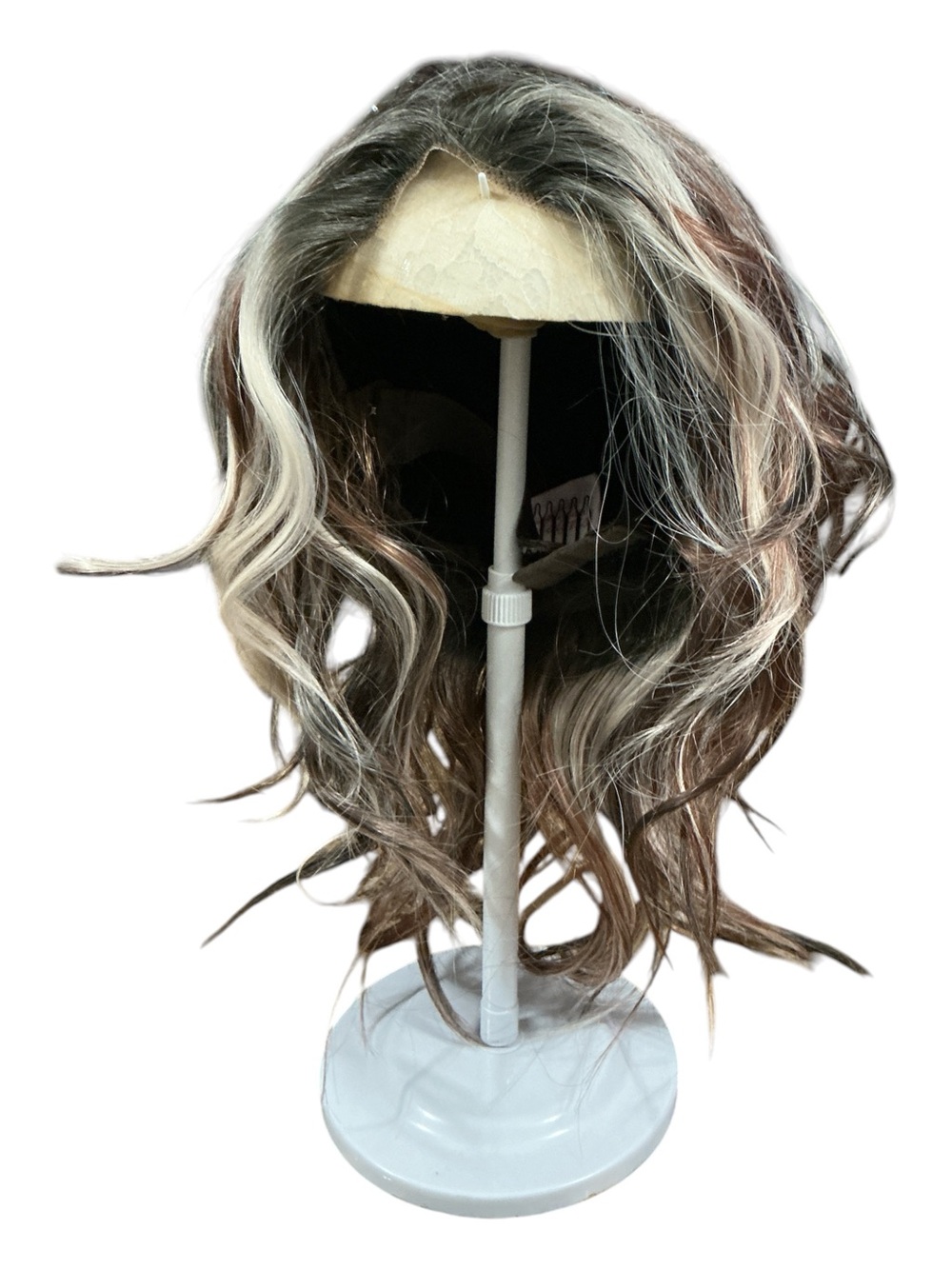 CSC Sharpay Short. Neutral Brown & Blonde Layered Women's Wig